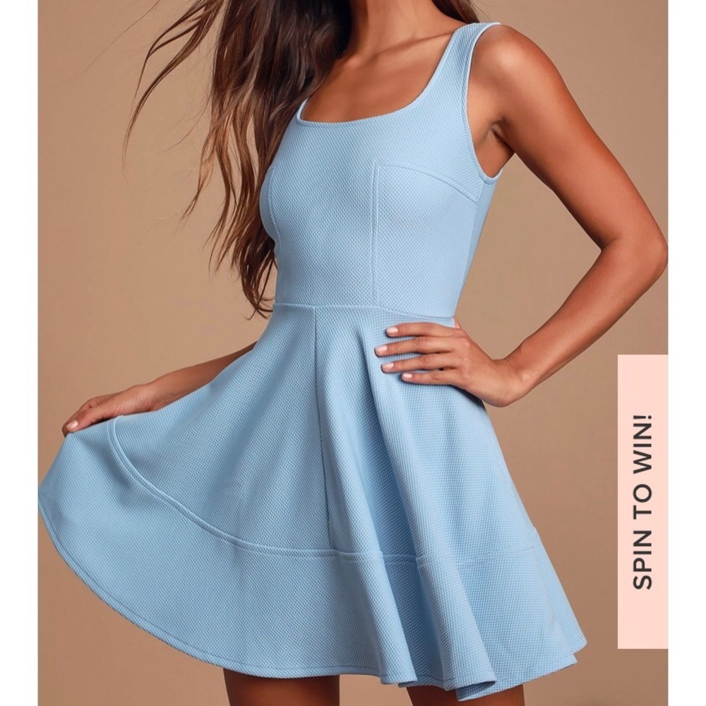 Home Before Daylight Periwinkle Dress